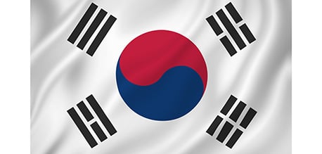National flag of South Korea